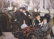 James Tissot The Last Evening (nn01) oil on canvas